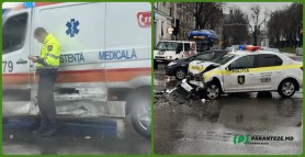 Șoferul ambulanței găsit VINOVAT de accidentul cu mașina poliției. Cum argumentează oamenii legii decizia
